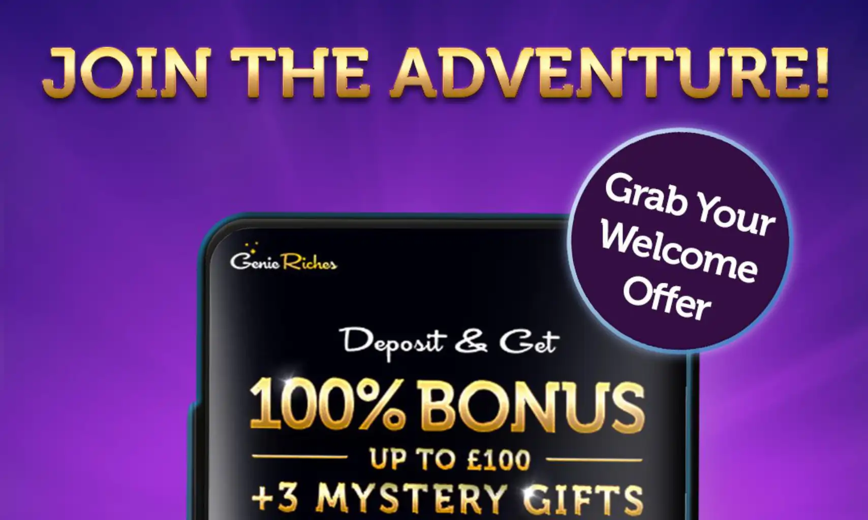 GenieRiches Casino App Screenshot